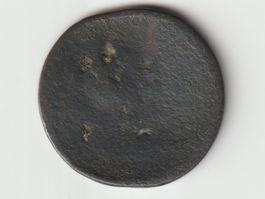 Antike Kolonial Münze Bronze British Empire 17-18 Jhd