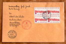 1939, Flugpost Brief Rotkreuzflug