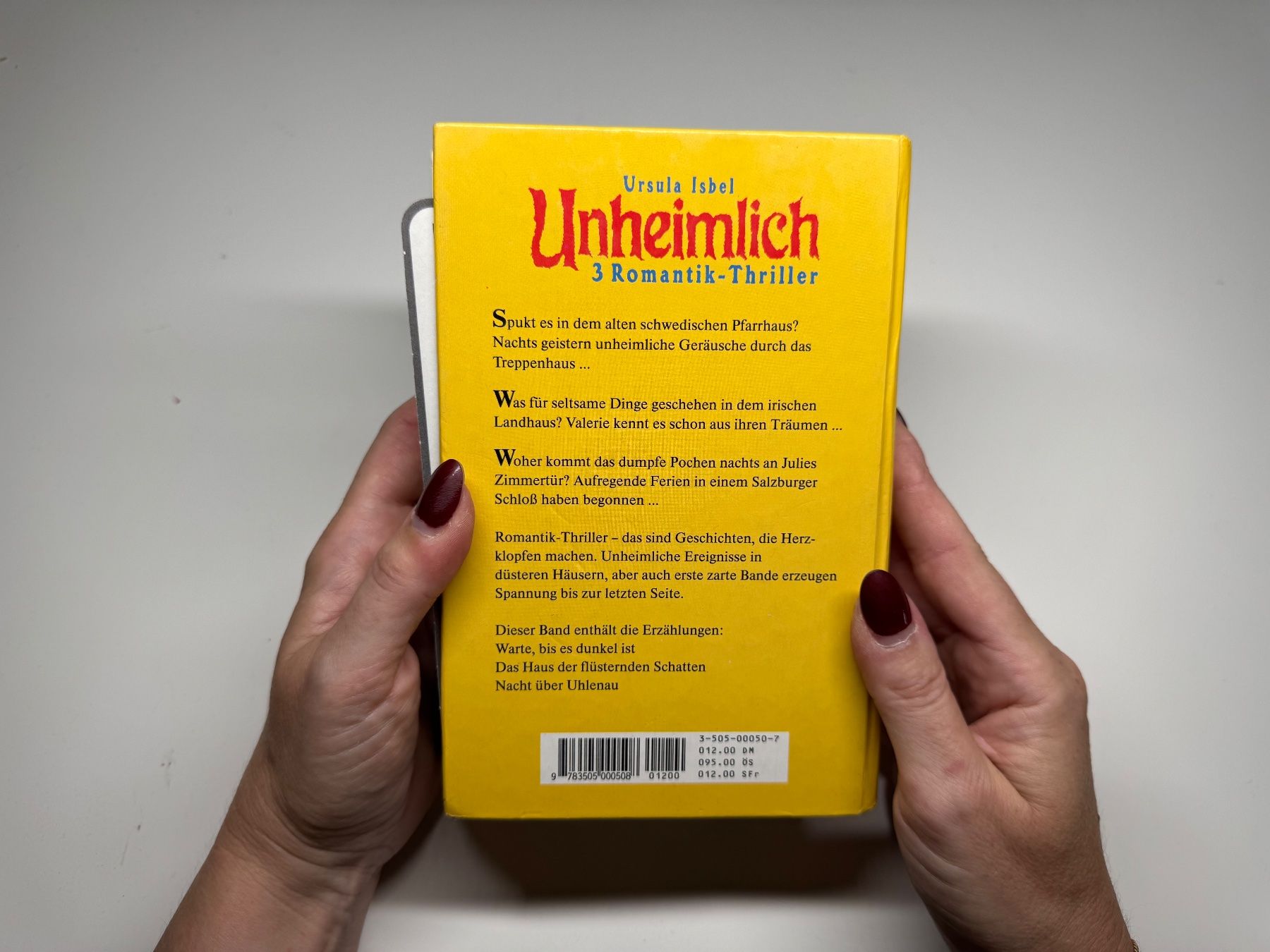 Libri: ROMAN: Ursula Isbel, Unheimlich – Usato da Grosswangen venduto da Deutsche_Romane 9