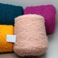 Bouclé Merino Alpaka von Zegna Baruffa, Alpafur 500g rosa