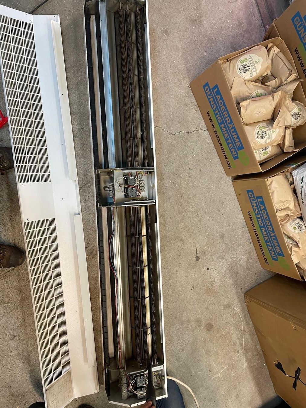 Heizgeräte: Heizung Luftschleiergerät Systemair Typ LG 9XL – Defekt aus Wollerau von Pedro1969 7