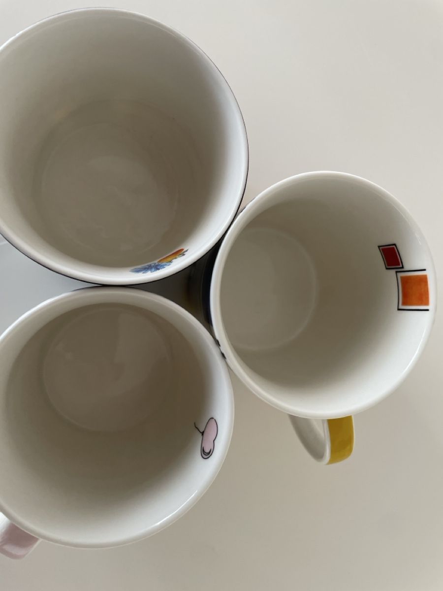 Tazze: 3er Set Teetassen, verschiedene Motive – Usato da Koppigen venduto da BLUE_EYE7 4