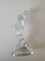 Antike Lalique Glas Skulptur 24 cm hoch