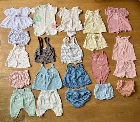 Vestiti estivi bambina 50-56