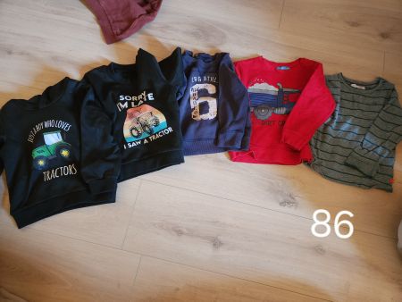 5 Pullover für Jungen Grösse 86 gebraucht