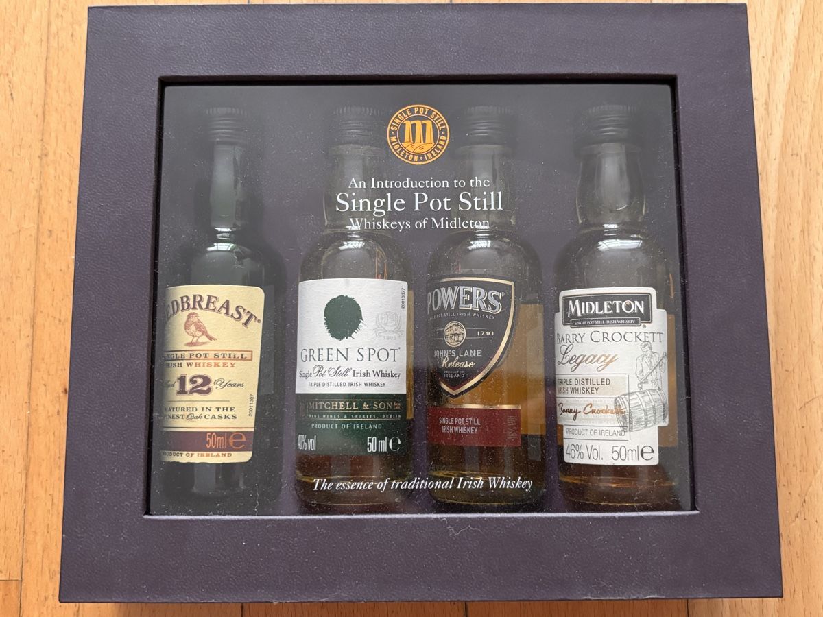 Bevande alcoliche: Irish Whiskey probier Set – Nuovo e nell'imballaggio originale da Egg b. Zürich venduto da Luckybilly