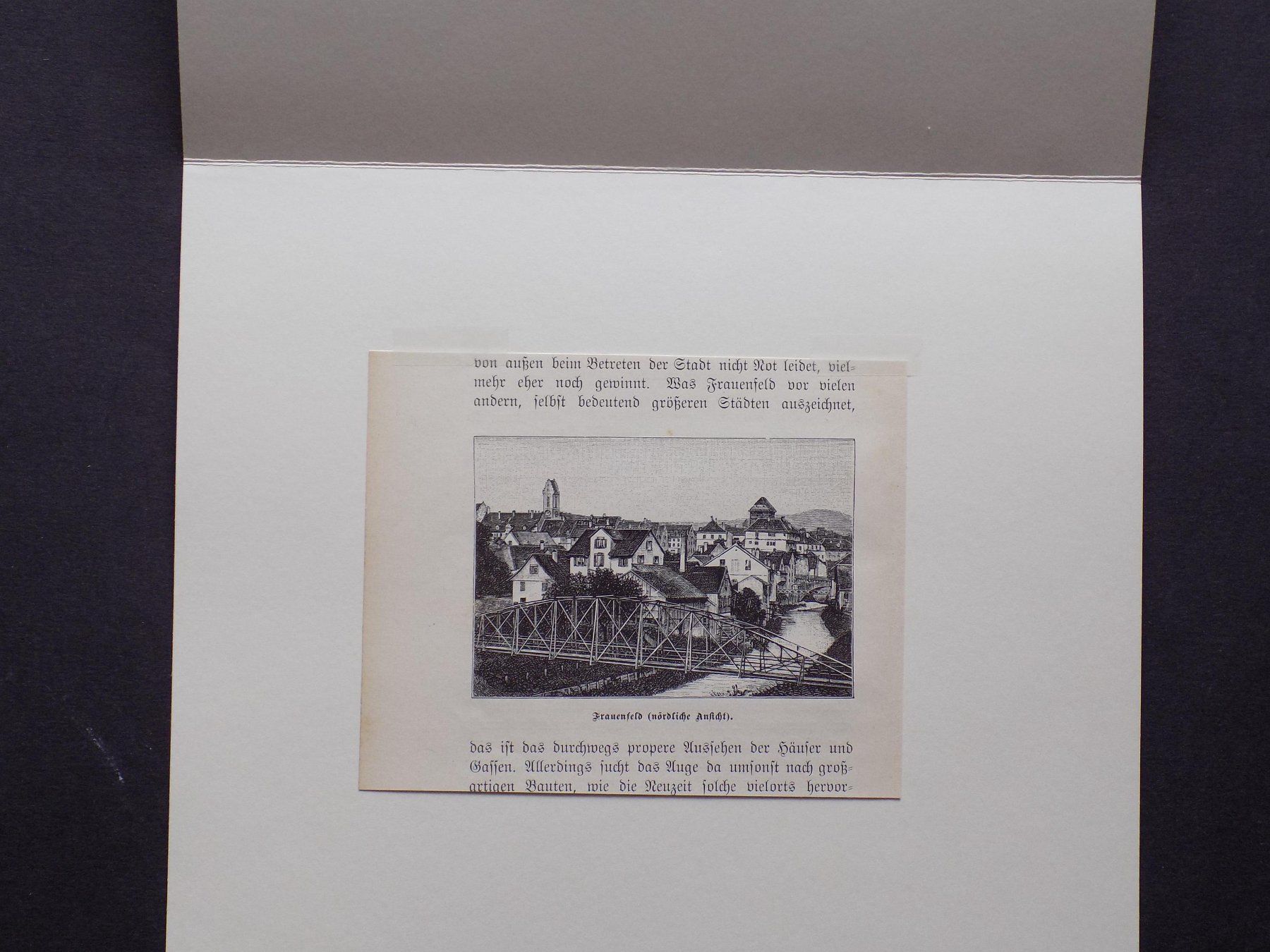 Gravures: Frauenfeld Xylographie – D'occasion à Risch par Rischli15 1