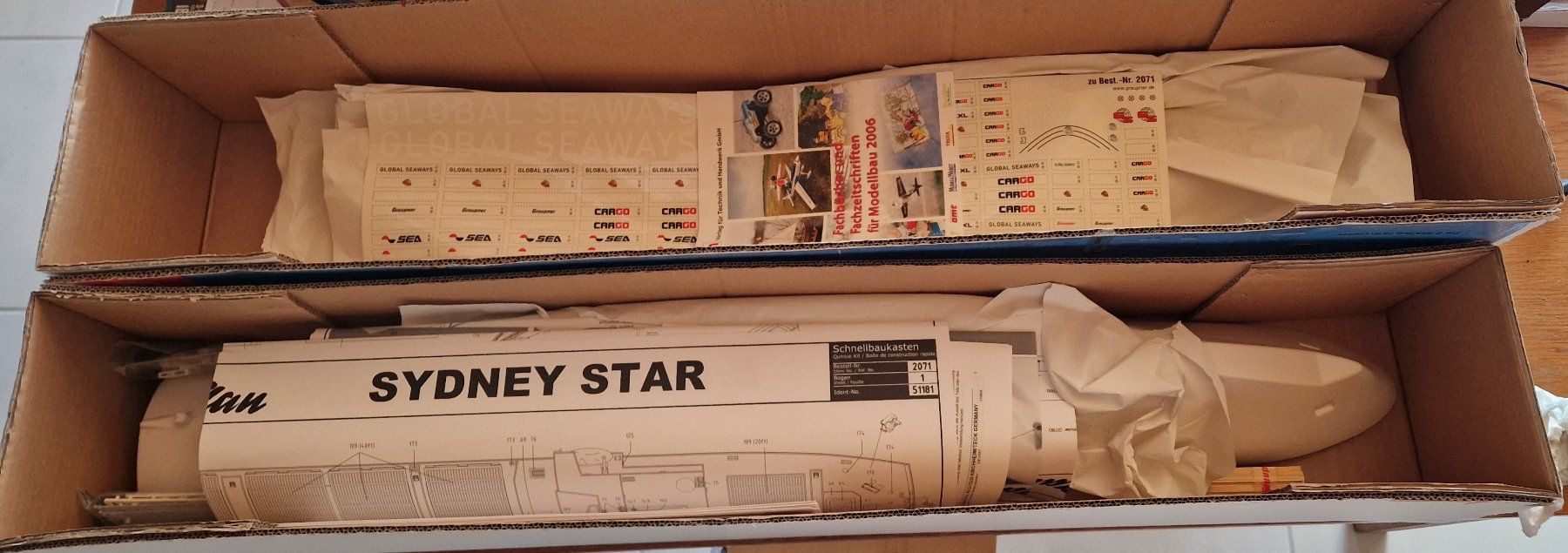 Graupner RC Modellbau: Graupner Sydney Star RC Frachtschiff – Gebraucht aus Hausen AG von Fjf130 1