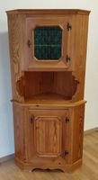 sehr schöne Holz Eckschrank 《Art;2810》