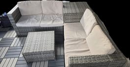 Gartenlounge SAN MARINO aus Polyrattan