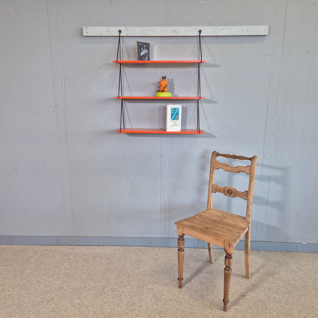 Regale: Stringregal, Bücherregal 1970 Vintage Regal String-Shelf – Gebraucht aus Nottwil von Wondewa-Shop 1
