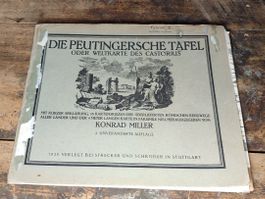 Die Peutingersche Tafel oder Weltkarte des Castorius 1929
