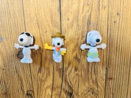 Snoopy Stift Figuren Set 3 Stück. neuwertig