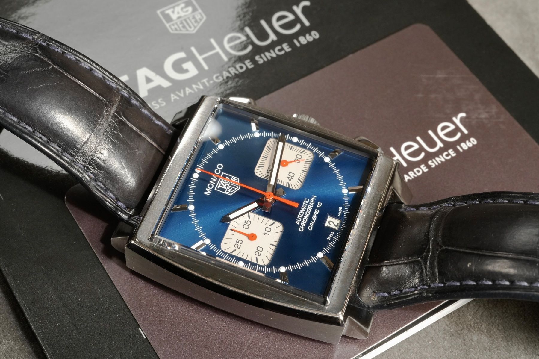 Tag Heuer Orologi: Tag Heuer Monaco Ref. CAW 2111 Original 2013 Full Set – Usato da Morcote venduto da chronoservice 9