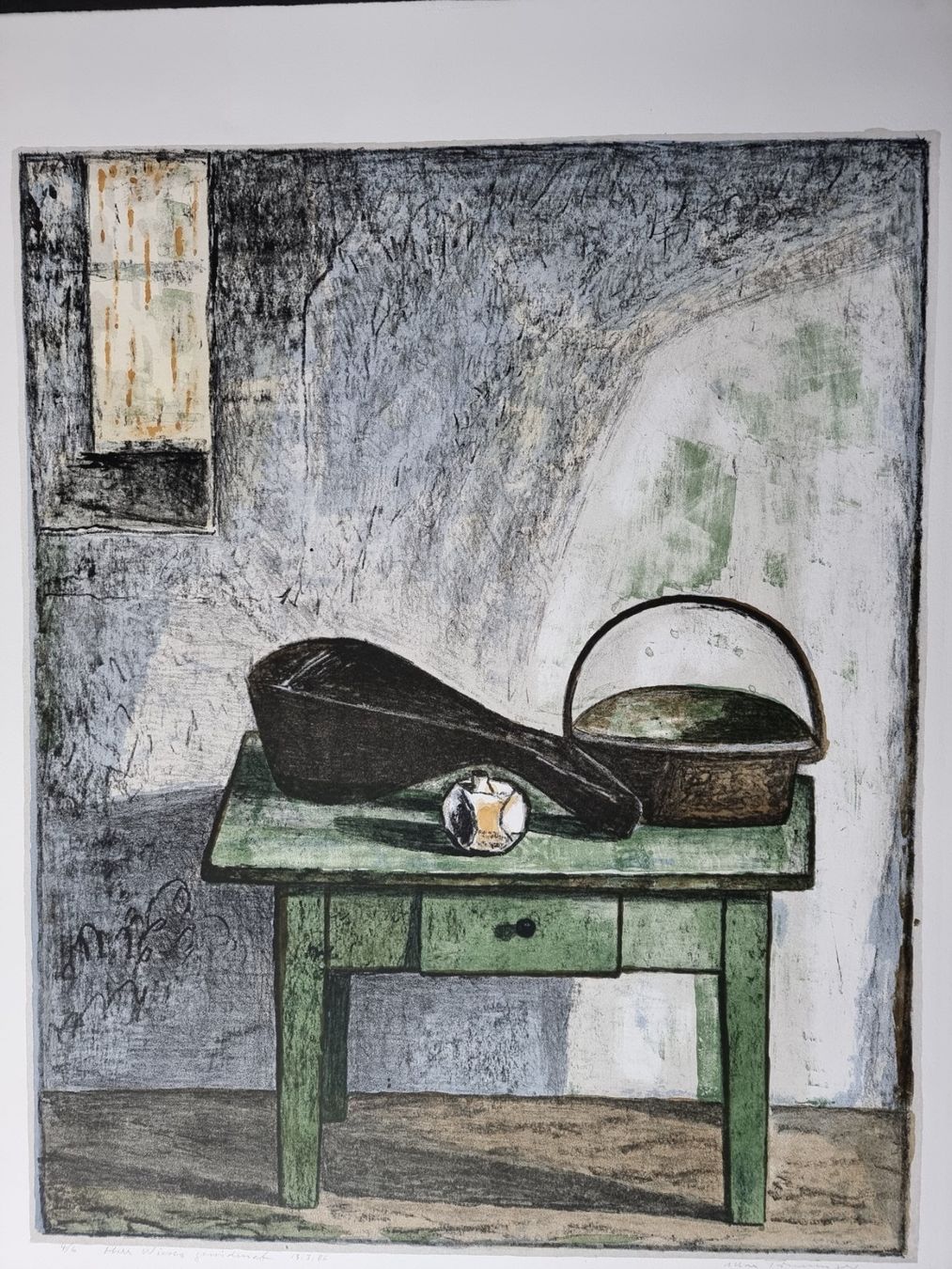 Grafica & Litografie: MAX TRUNINGER LITHOGRAPHIE SIGNIERT NUMMERIERT MIT WIDMUNG – Usato da Gersau venduto da kunst-online 1