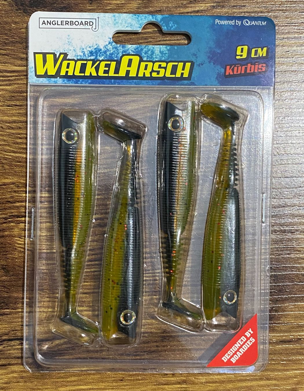 Esche: Quantum Wackelarsch 9 cm - 4 Stück – Nuovo e nell'imballaggio originale da Widnau venduto da Fishingtackle_Oggy