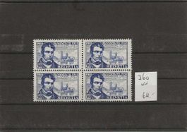 timbre Pro Juventute 1931 J60 bloc de 4 **