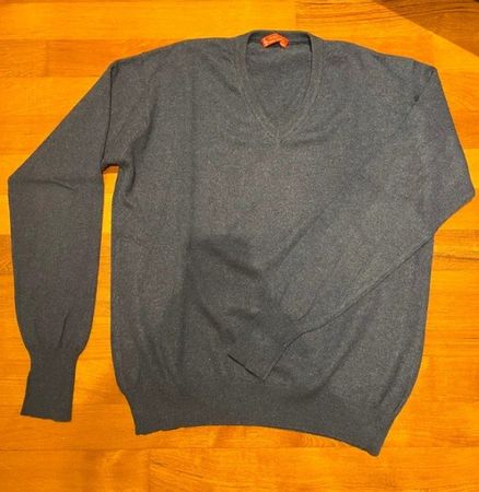 Pullover Riccardo Piacenza 100% Kaschmir Herr 52 XL Neu