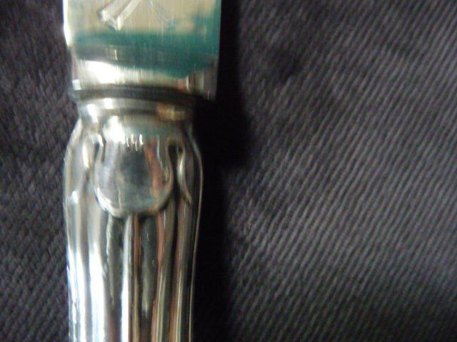 Posate: antikes Tortenmesser  Silber 800 – Usato da Langenthal venduto da arcenciel01 2
