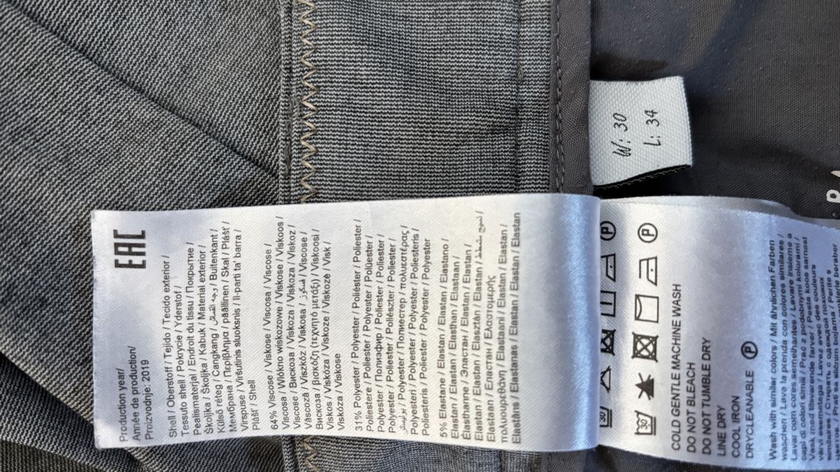 Hosen: Only&Sons Herrenhose Gr. 30/34 Grau Bequem – Neu (gemäss Beschreibung) aus Vilters von Sidsel_M 3