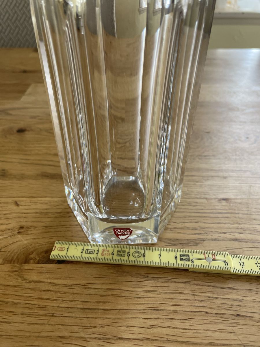 Caraffe: Schwere Kristall Karaffe Orrefors Sweden – Usato da Flawil venduto da Naphtali 4