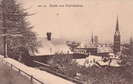 Zürich vom Polytechnikum  1914
