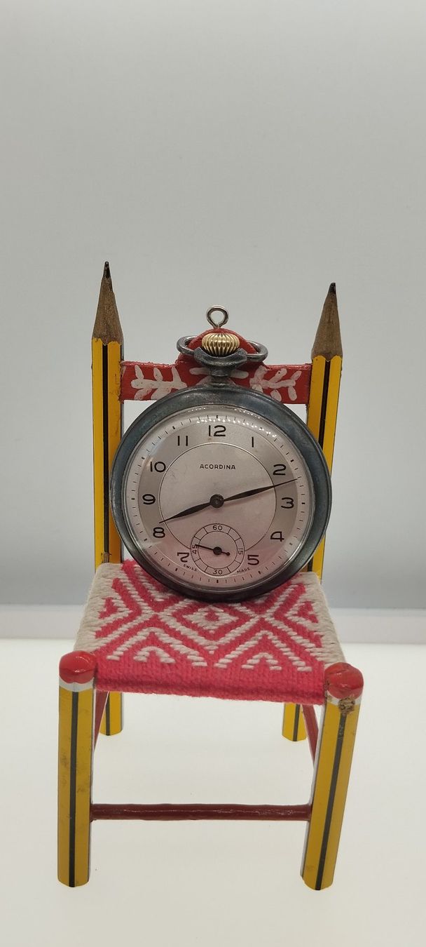 Orologi: montre de poche acier – Usato da La Chaux-de-Fonds venduto da jac_9llg 1