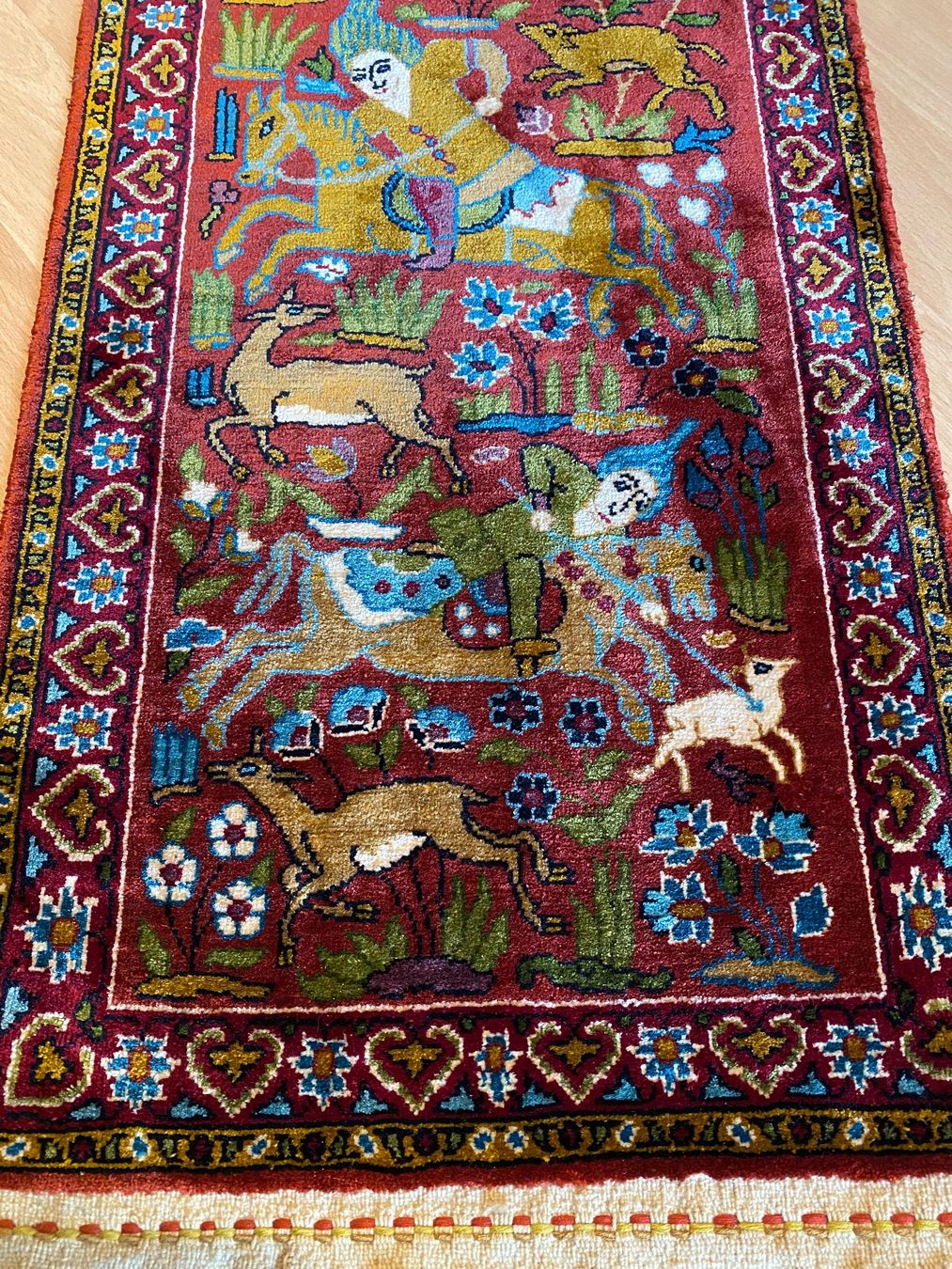 Tappeti: Seiden/Wandteppich Kashmir 140x30 – Usato da Zürich venduto da Simodo 1