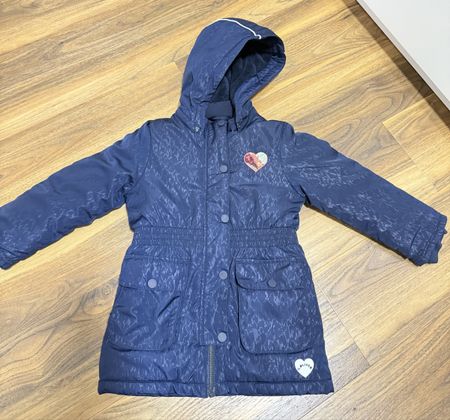 S.Oliver Winterjacke Gr. 104, Top Zustand, Mädchen,Blau