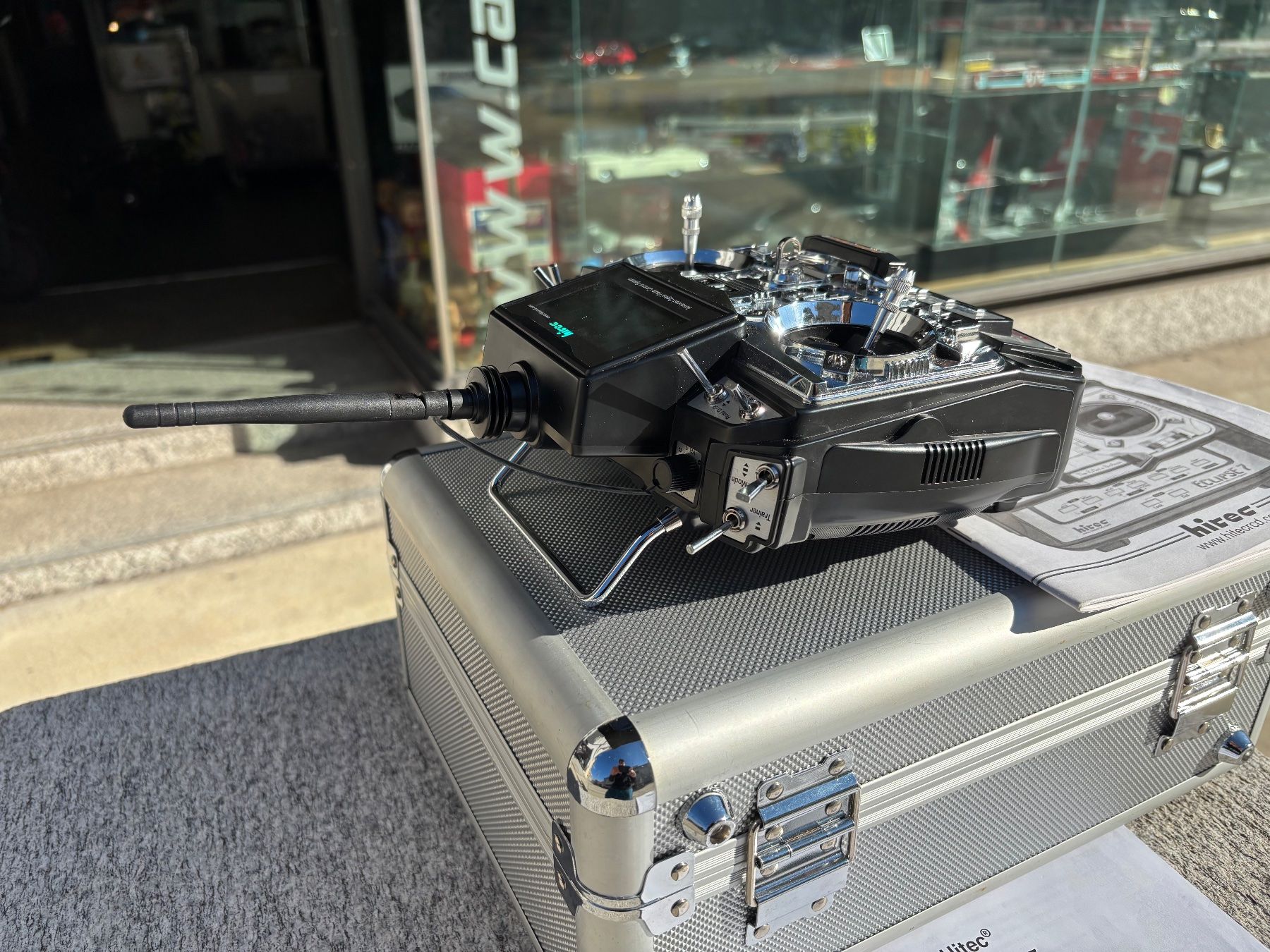 Modellismo RC: RC Hitec Eclipse 7 tch 2.4Ghz mudule PRO Radio – Usato da Chiasso venduto da Carrara-Modellismo 3