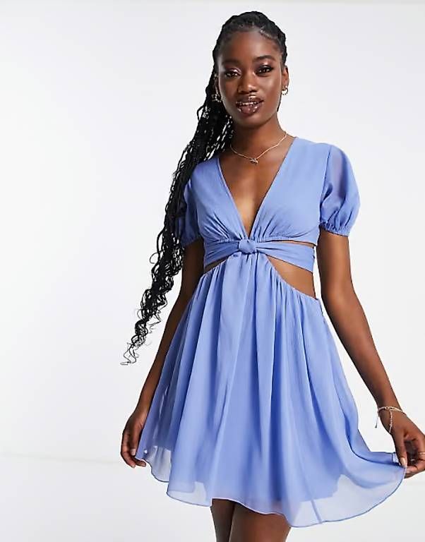 Asos Vestiti: Blaues Kleid S - ASOS Design – Nuovo (secondo la descrizione) da Basel venduto da ine_tl5x