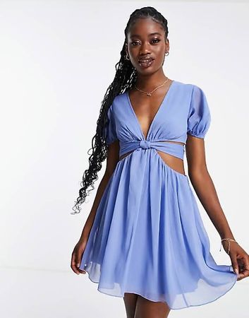 Blaues Kleid S - ASOS Design