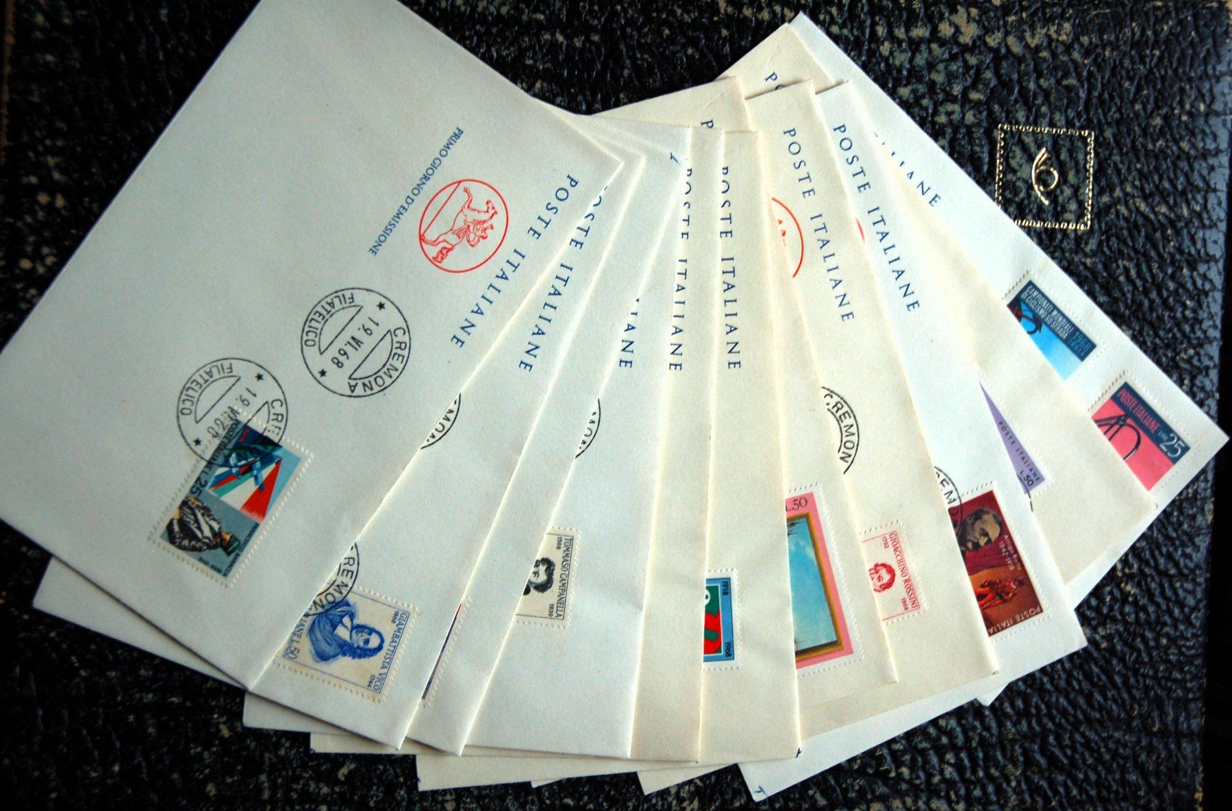 Alle Briefmarken: Italia - 30 FDC différentes – Gebraucht aus Gland von pas_wxw 2