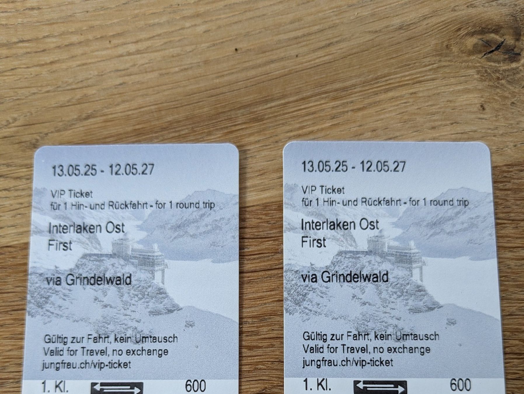 Biglietti: Tickets Grindelwald First – Nuovo e nell'imballaggio originale da adelboden venduto da jonathanschmid