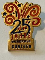 1 Pin 25 Jahre Windrose Gunzgen