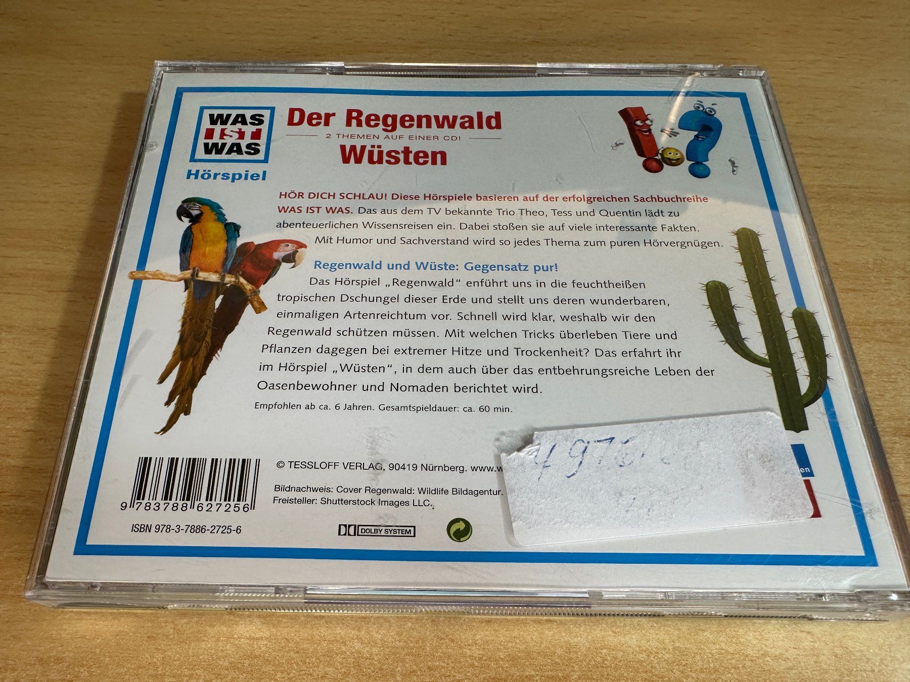 Audiolibri: A4 WAS IST WAS Der Regenwald / Wüsten – Usato da Rikon im Tösstal venduto da Alpenmutz 1