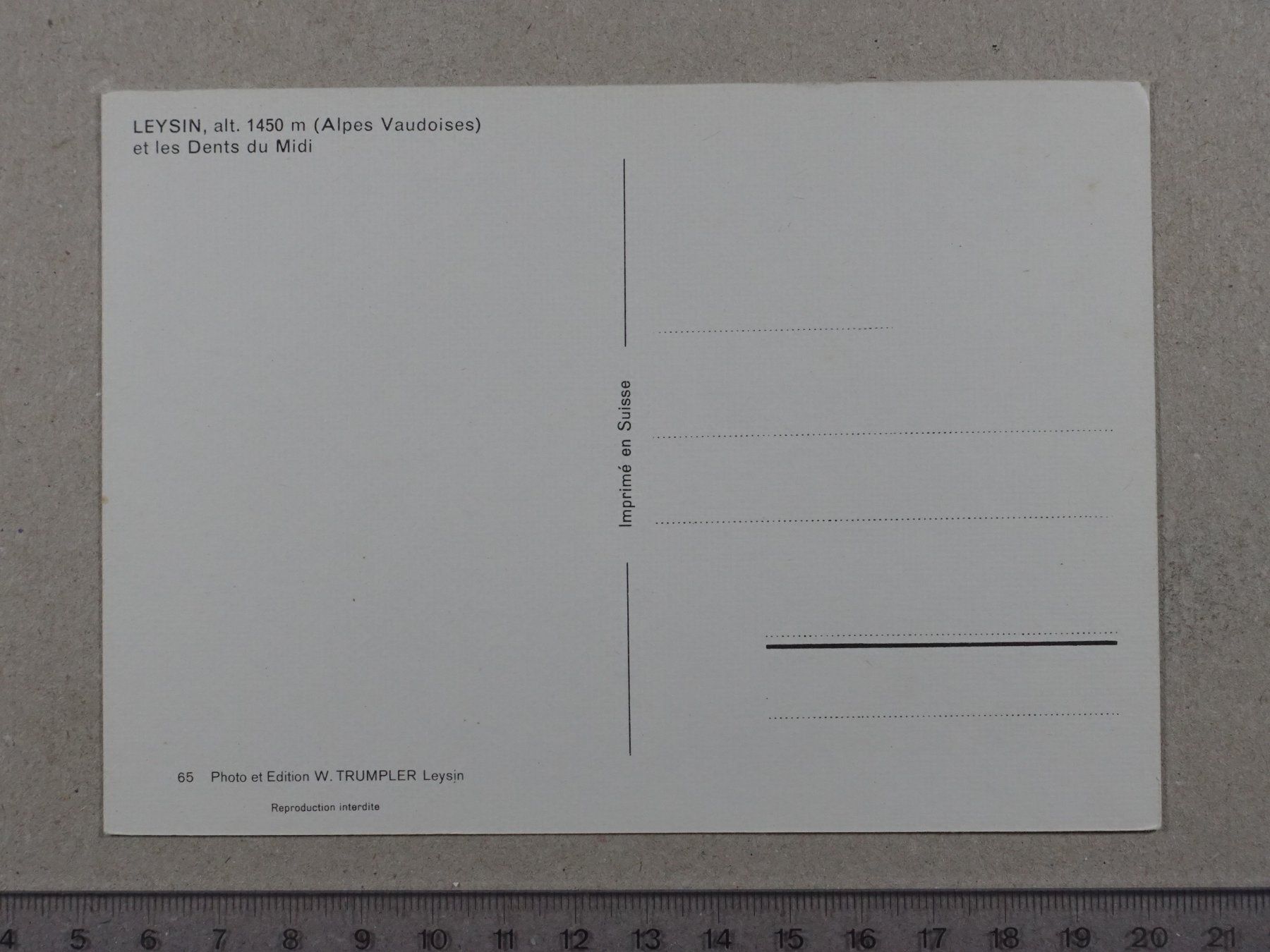Cartoline postali: Leysin – Usato da Lenzburg venduto da fh1 1
