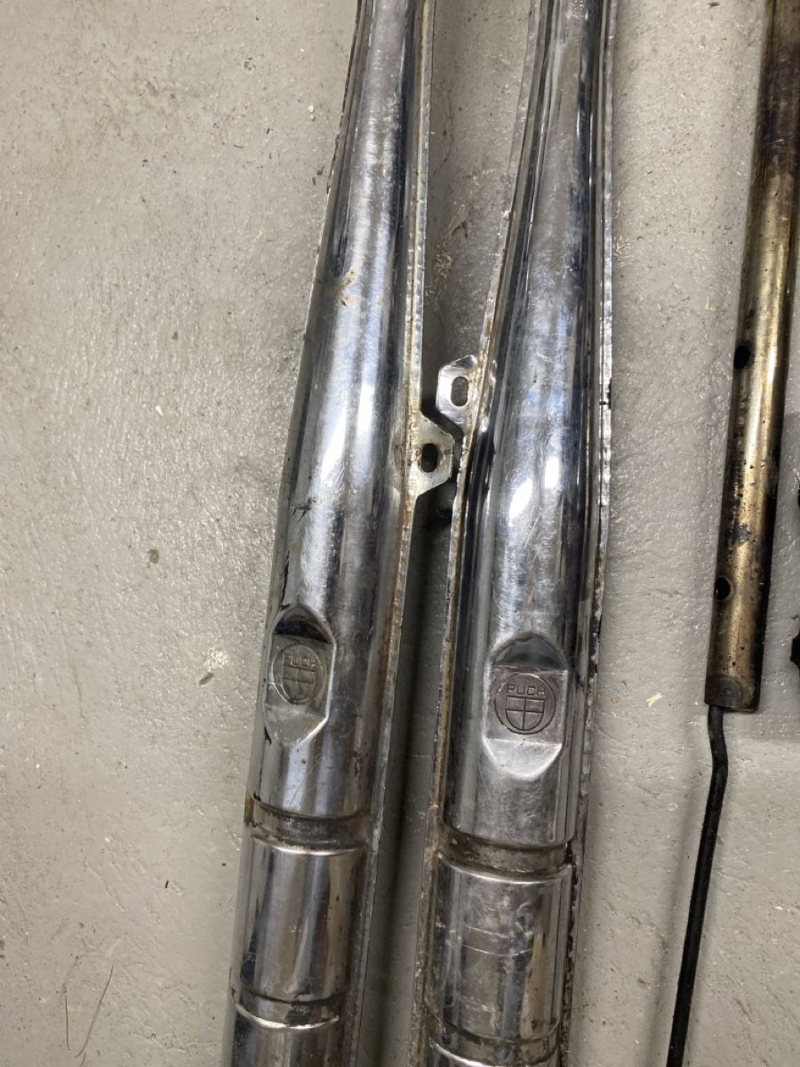 Puch Sistemi di scarico: Puch Maxi 22mm Auspuff  – Difettoso da Büren an der Aare venduto da twostrokeguy 1