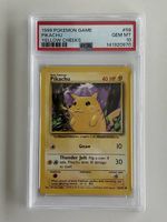 Pokemon Base Set 1999 Pikachu Yellow Cheeks PSA 10 GEM MINT