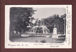 GENEVE - Jardin anglais - 1903