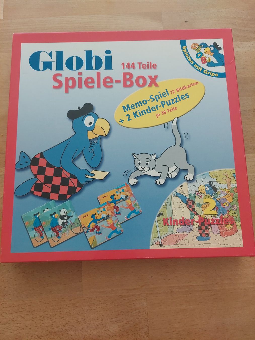 Giochi: Globi Spiele-Box mit Puzzles und Memo – Usato da Embrach venduto da mon_m5ws