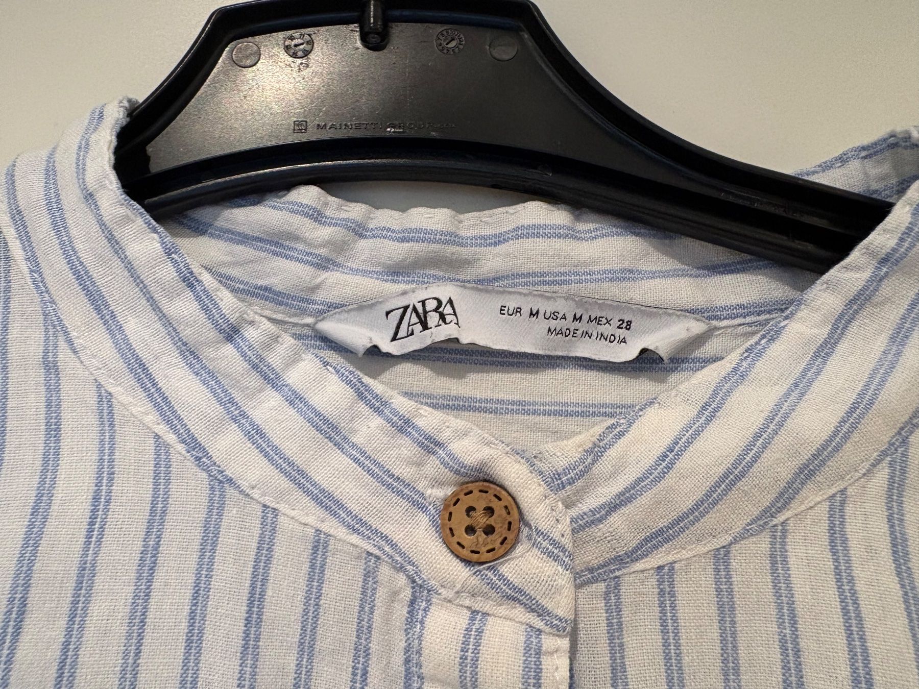 Zara Blusen: ZARA Shirt - Size M - with linen – Gebraucht aus Muzzano von Sidney_3 1
