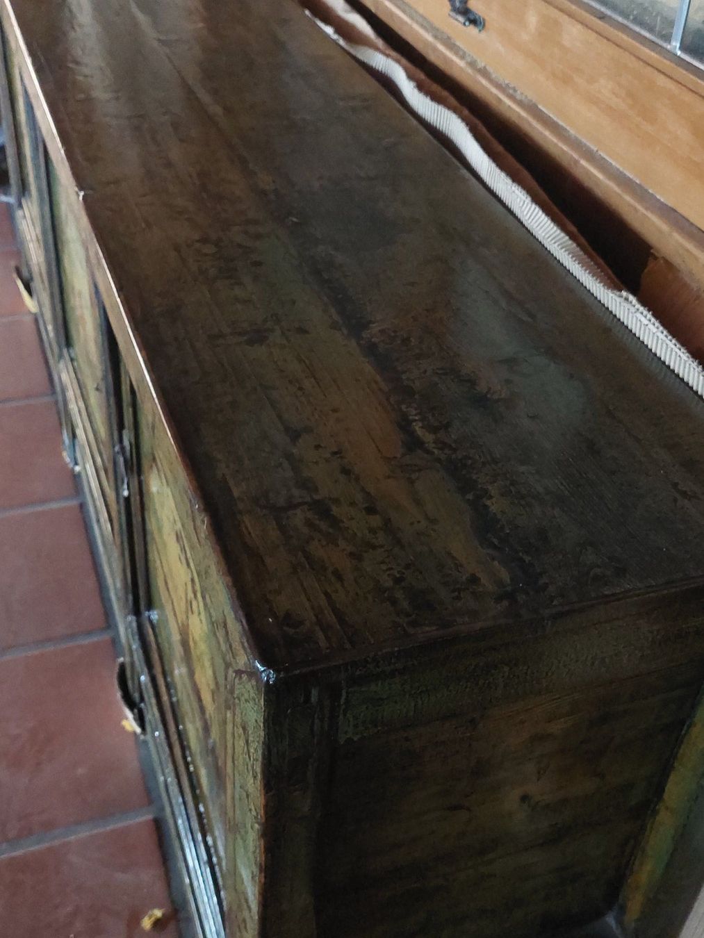 Cassettiere: Sideboard Vintage grün Malereien – Nuovo (secondo la descrizione) da Cham venduto da mjg1901 7