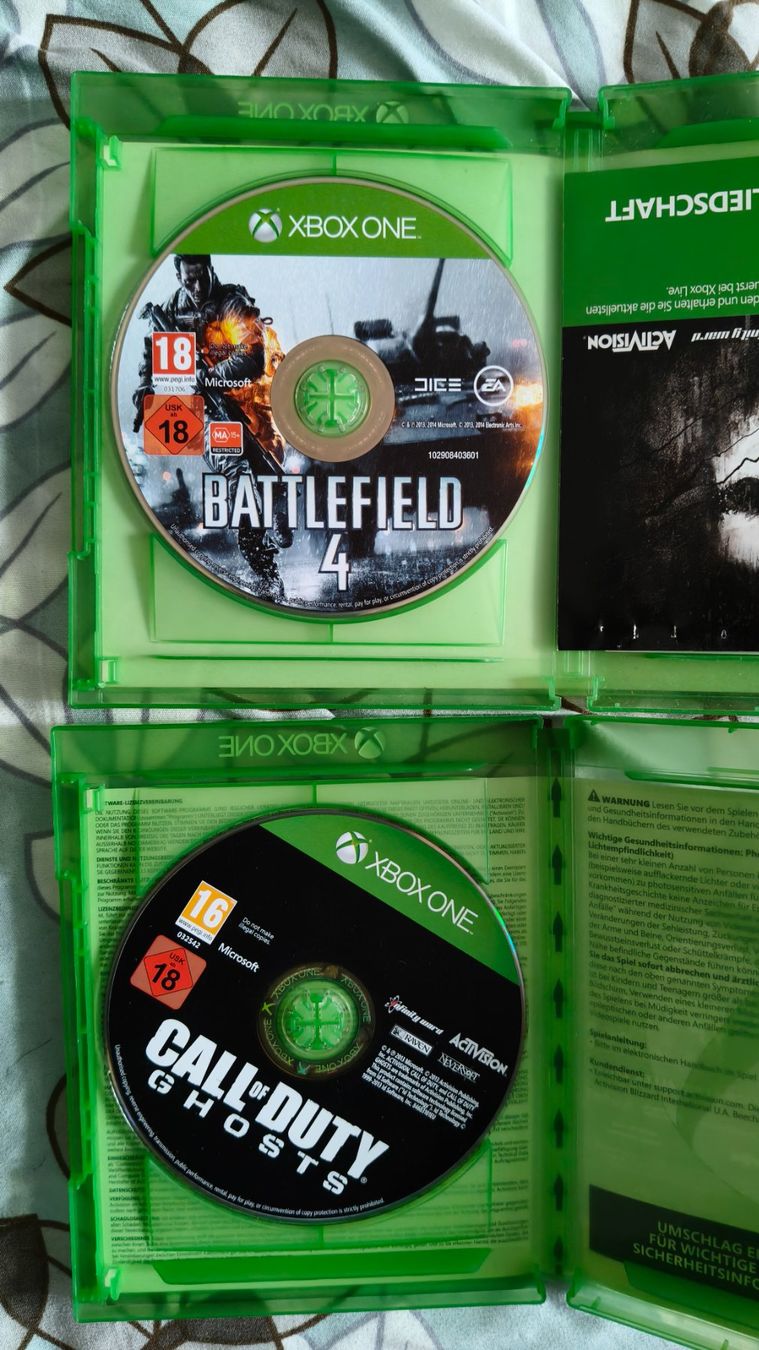 Jeux: XBOX ONE Games : 4 games – D'occasion à Zürich par bradley_ 1