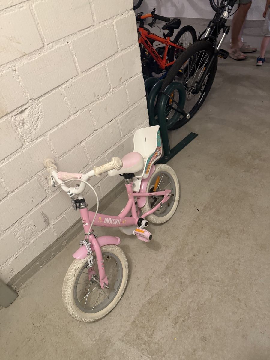 Biciclette: Pinked Kinder Velo  mit Puppensitz! – Usato da Siebnen venduto da gen_z7vd