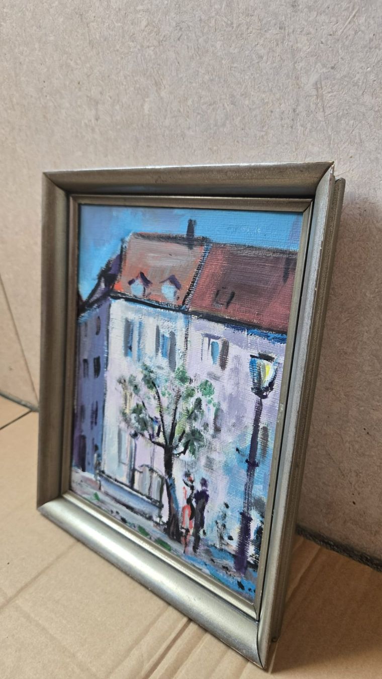 Gemälde: Gemälde, Ölbild mit Rahmen, 29x22.6 – Gebraucht aus Kriens von Buli1997 1