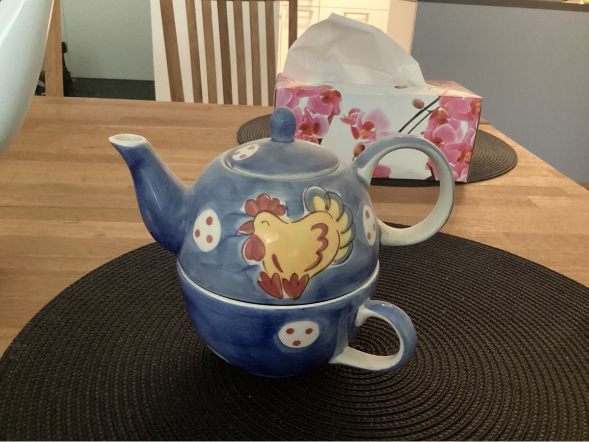 Teekannen: Teekanne mit Tasse  – Gebraucht aus Baden von Areekarl 3