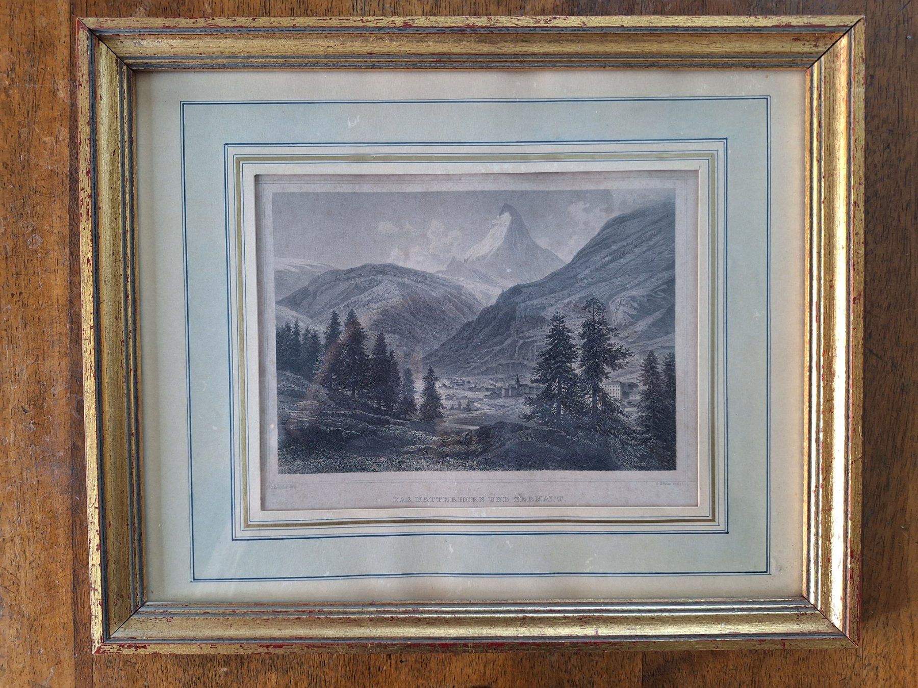 Gravures: MATTERHORN UND ZERMATT – D'occasion à Bevaix par bohrap 1