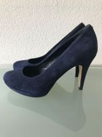 Pumps Minelli Wildleder dunkelblau Gr.38