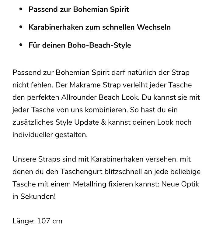 Taschen für Damen: Hey Marly MAKRAMEE - STRAP Neu – Neu (gemäss Beschreibung) aus Watt von Steffi84 3